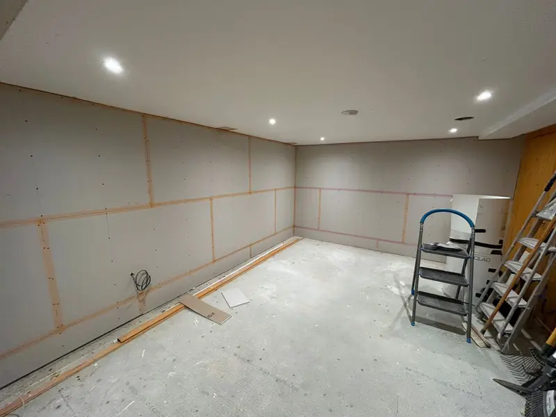 Whole-property redecoration in progress in a Guernsey home
